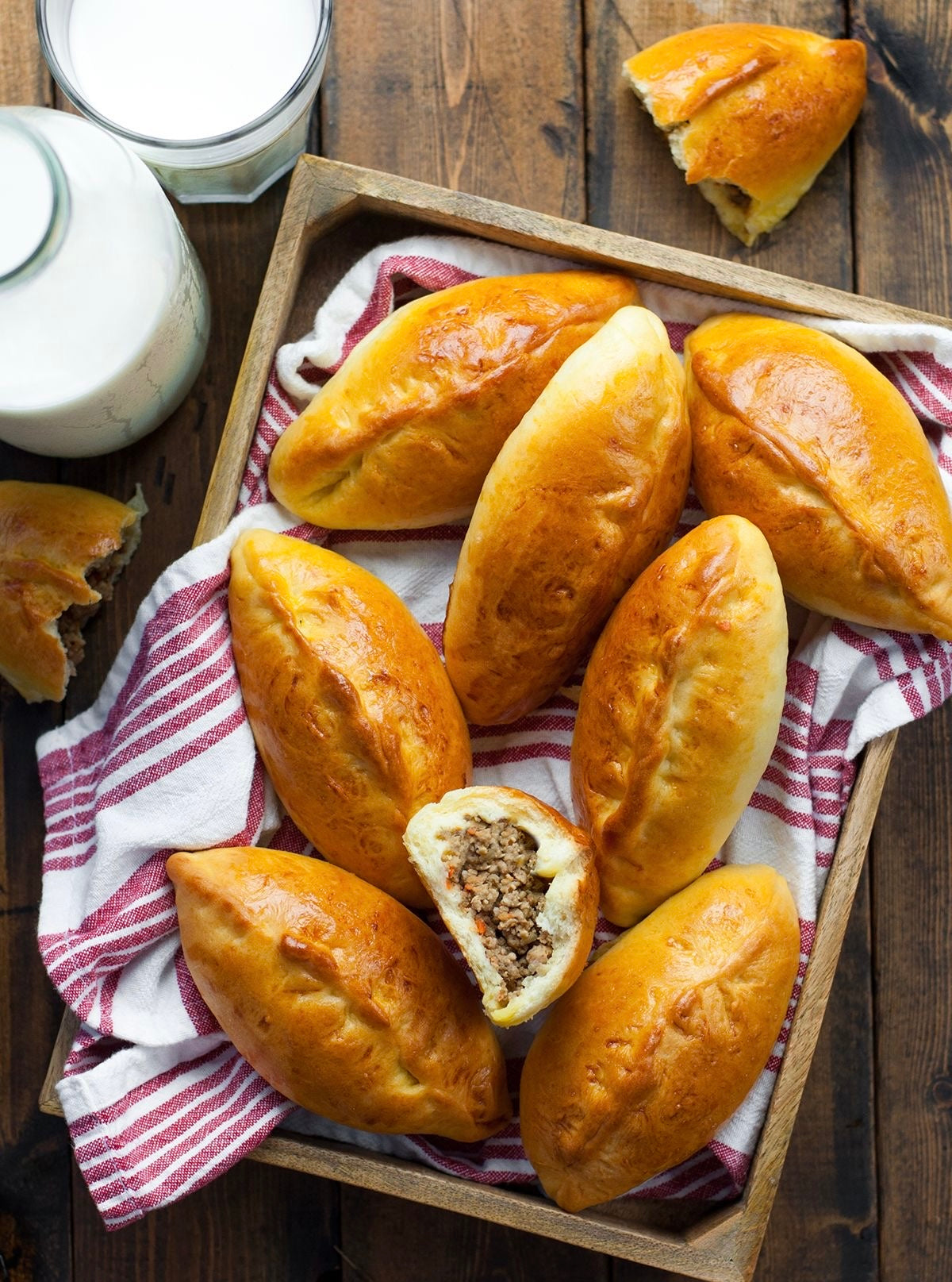 Пирожки с мясом