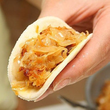 Вареники с капустой