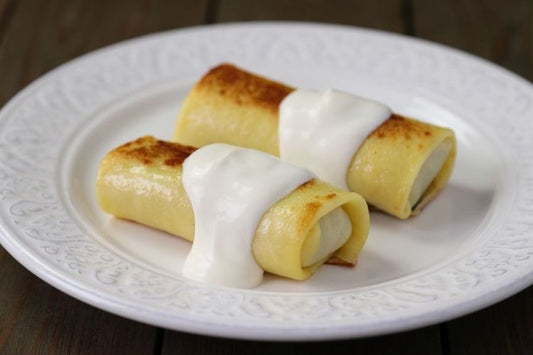 Блинчики с творогом