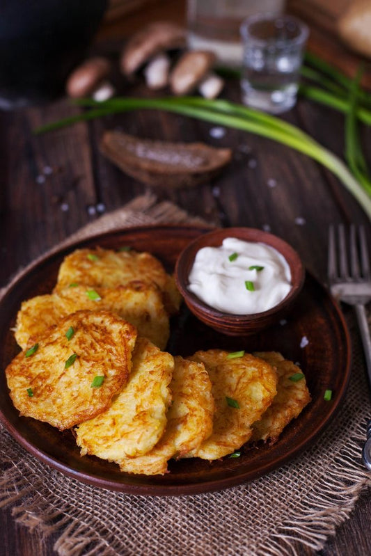 Драники с мясом(курица/индейка)