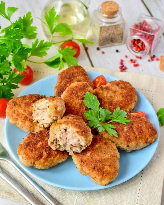 Свино-говяжие котлеты