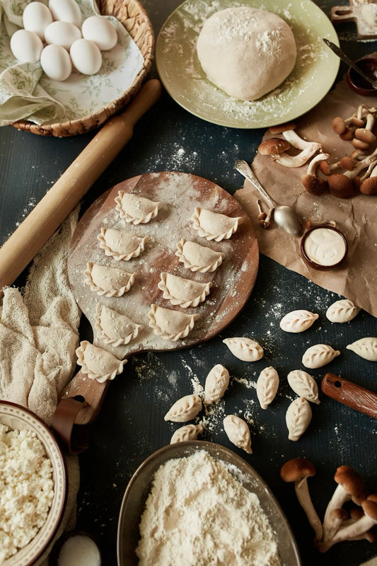 Вареники с картофелем и грибами